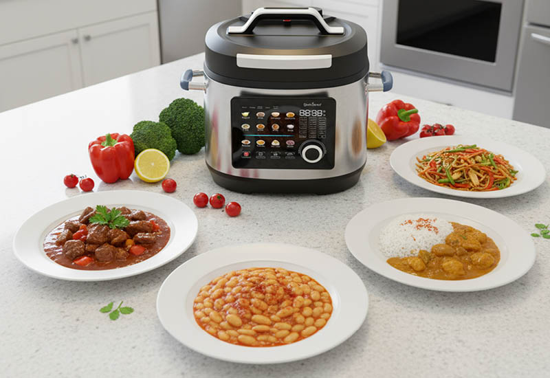 Multifunktionaler Küchenhelfer.