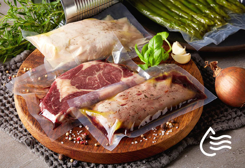 Für trockene und feuchte Lebensmittel.