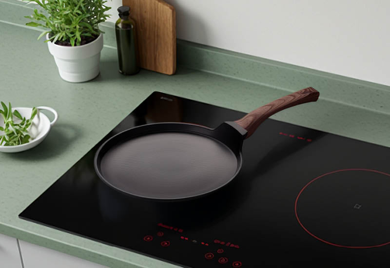 Geeignet für alle Herdarten, einschließlich Induktion.