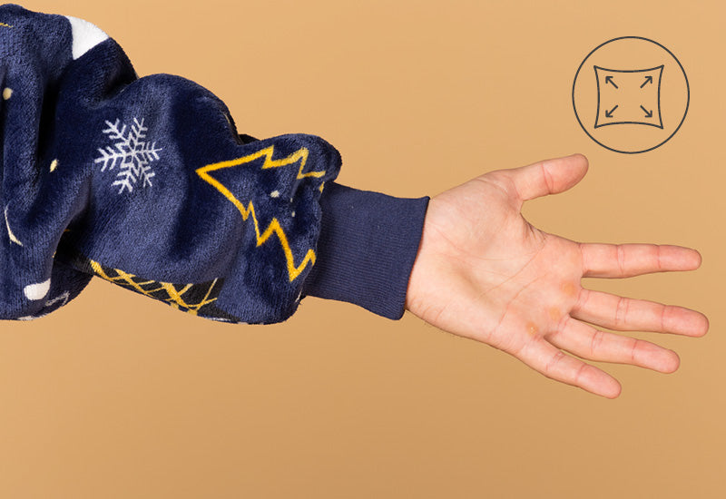 Ärmel, die den Kampf mit Decken beenden.