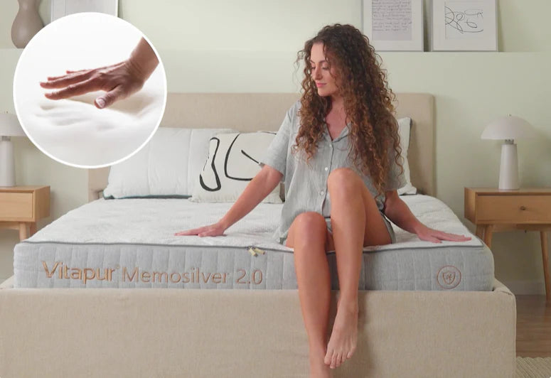 Memory-Schaum für individuellen Komfort in jeder Schlafposition.