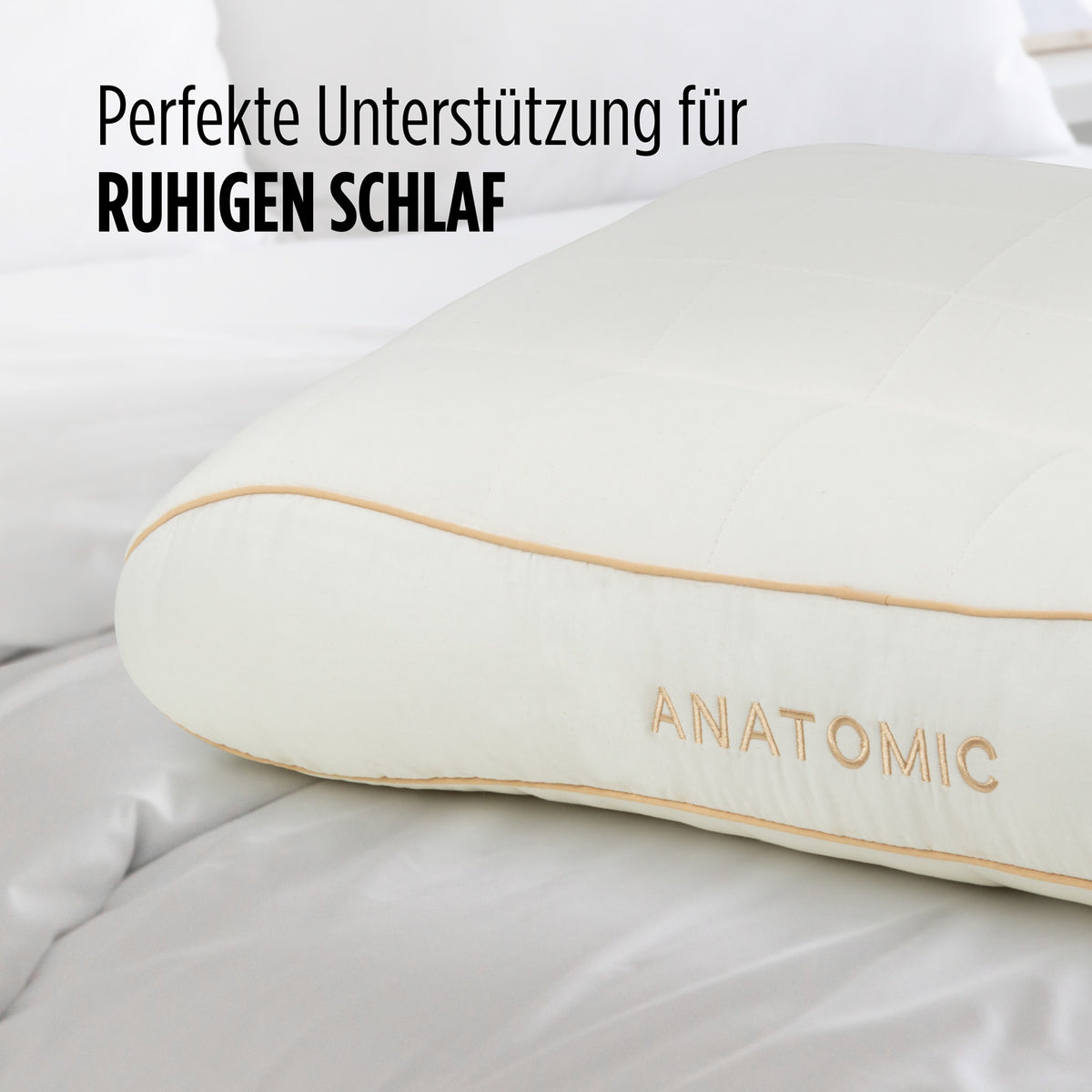 Anatomisches Kopfkissen Bamboo mit Bambusfasern, 50x70 cm – Vitapur  Österreich