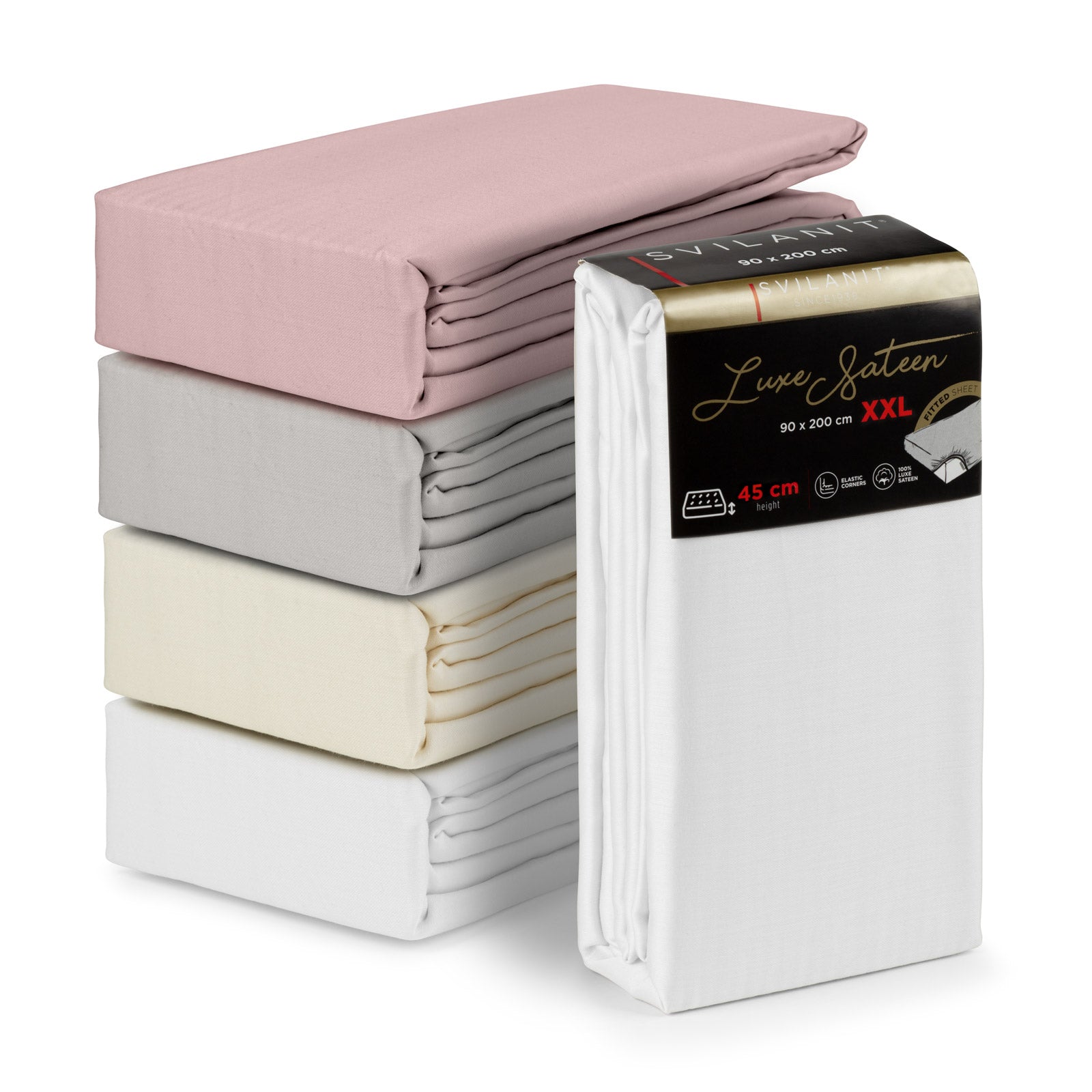 Spannbettlaken Luxe Sateen XXL