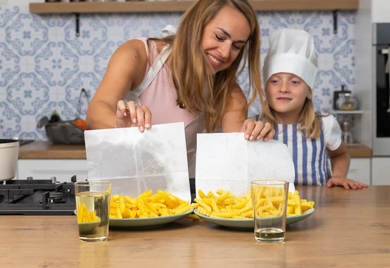 Starten Sie knuspriges Braten ohne unnötiges Öl.