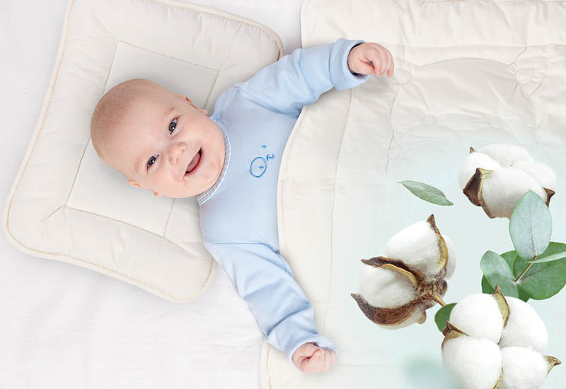 Natürliche Materialien für die zarte Haut des Babys.