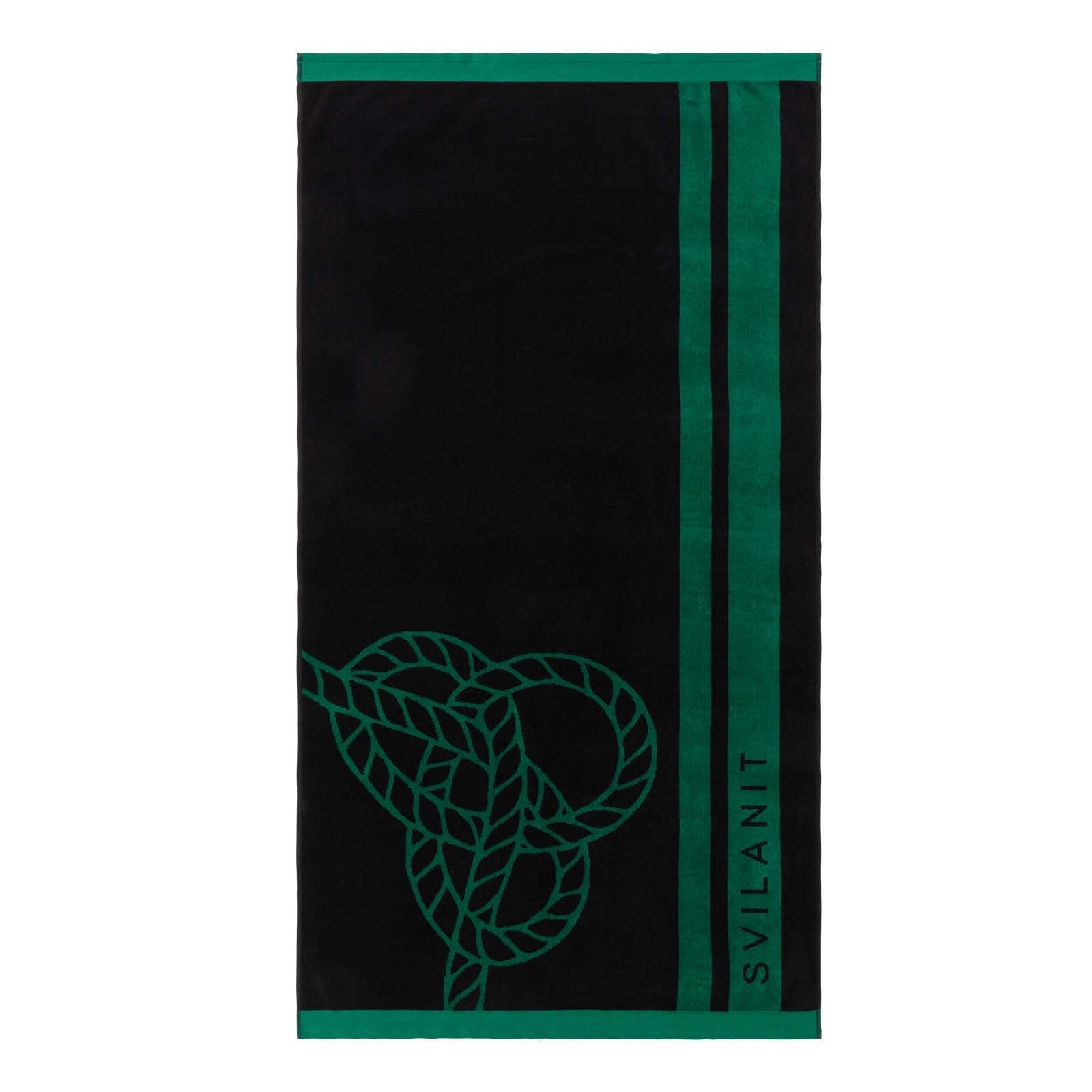 Strandtuch Rope Green, 80 x 160 cm