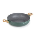 Niedrige Kasserolle mit zwei Griffen Rosmarino Eco Cook Plus – 28 cm
