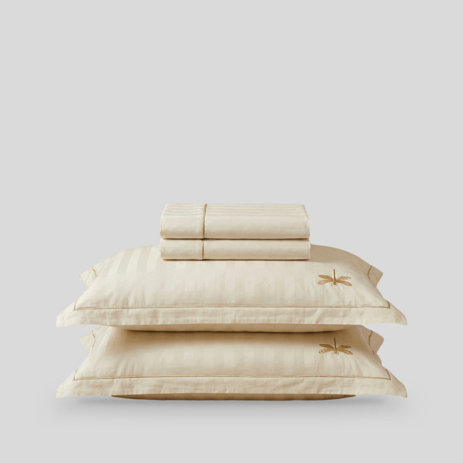 Svilanit PREMIUM bestickte Baumwoll-Satin-Bettwäsche Zoe – die prestigeträchtige Qualität ägyptischer Baumwolle