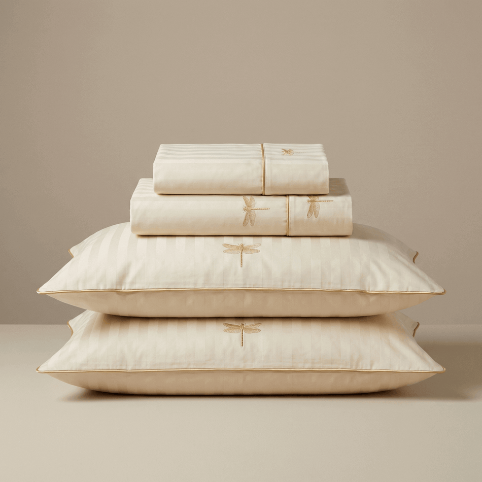 Svilanit PREMIUM bestickte Baumwoll-Satin-Bettwäsche Zoe – die prestigeträchtige Qualität ägyptischer Baumwolle