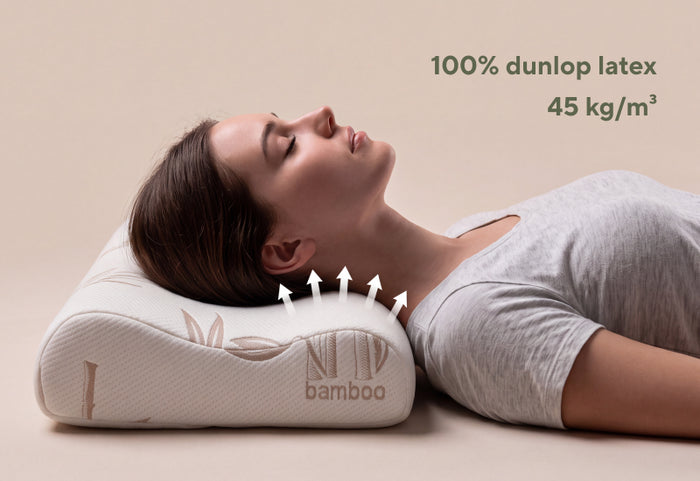 100 % natürlicher Dunlop-Latex für langanhaltende, stabile Unterstützung