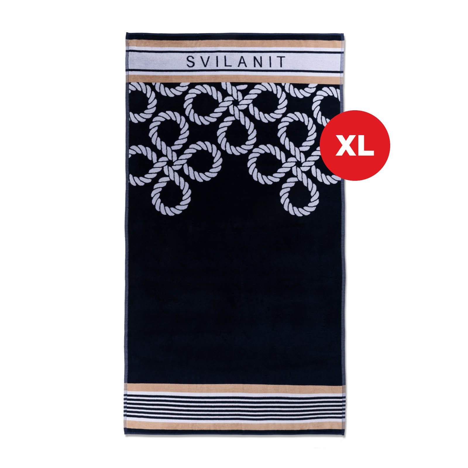 Strandtuch Royalty Blue, 100 x 180 cm