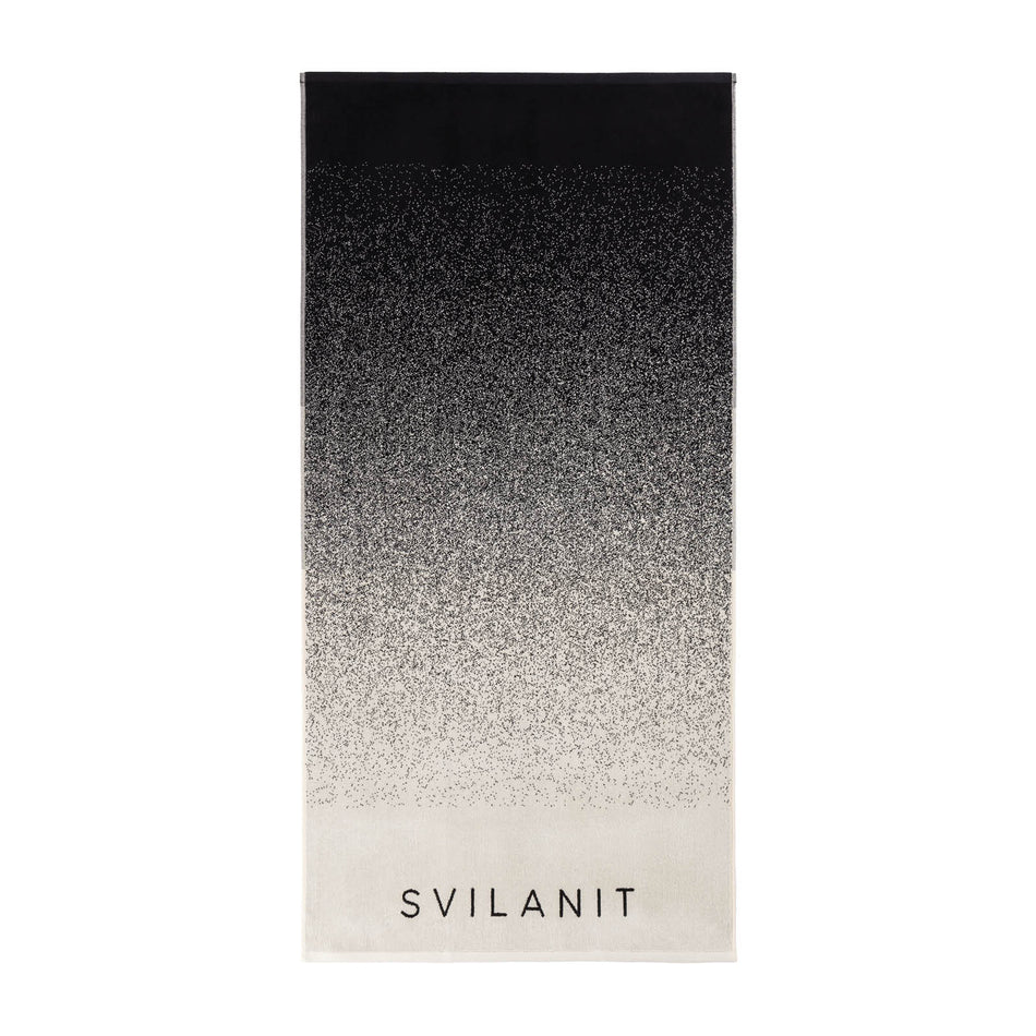 Strandtuch Ombre Antrazit, 80 x 160 cm