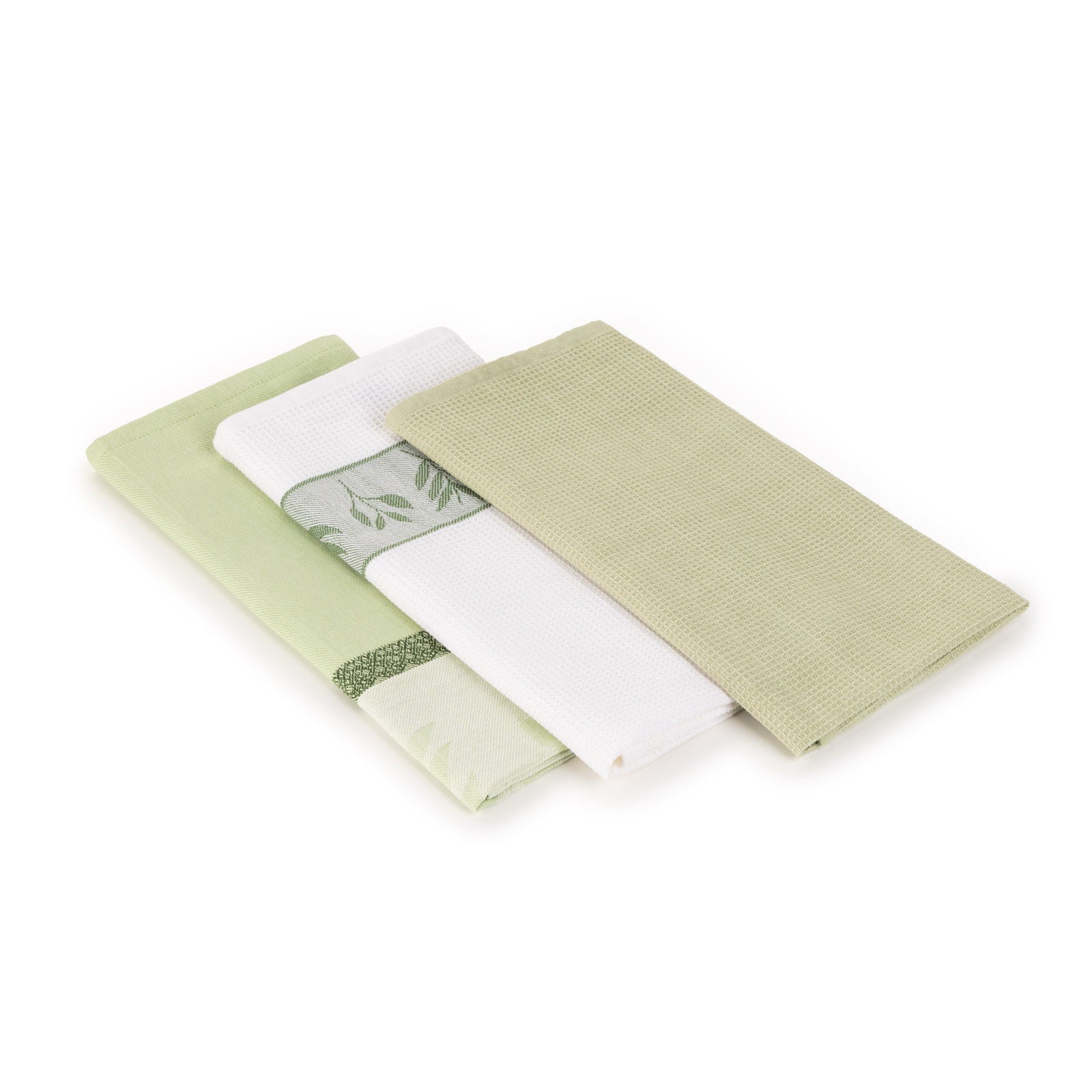 Svilanit 3er-Set Küchentücher Olive