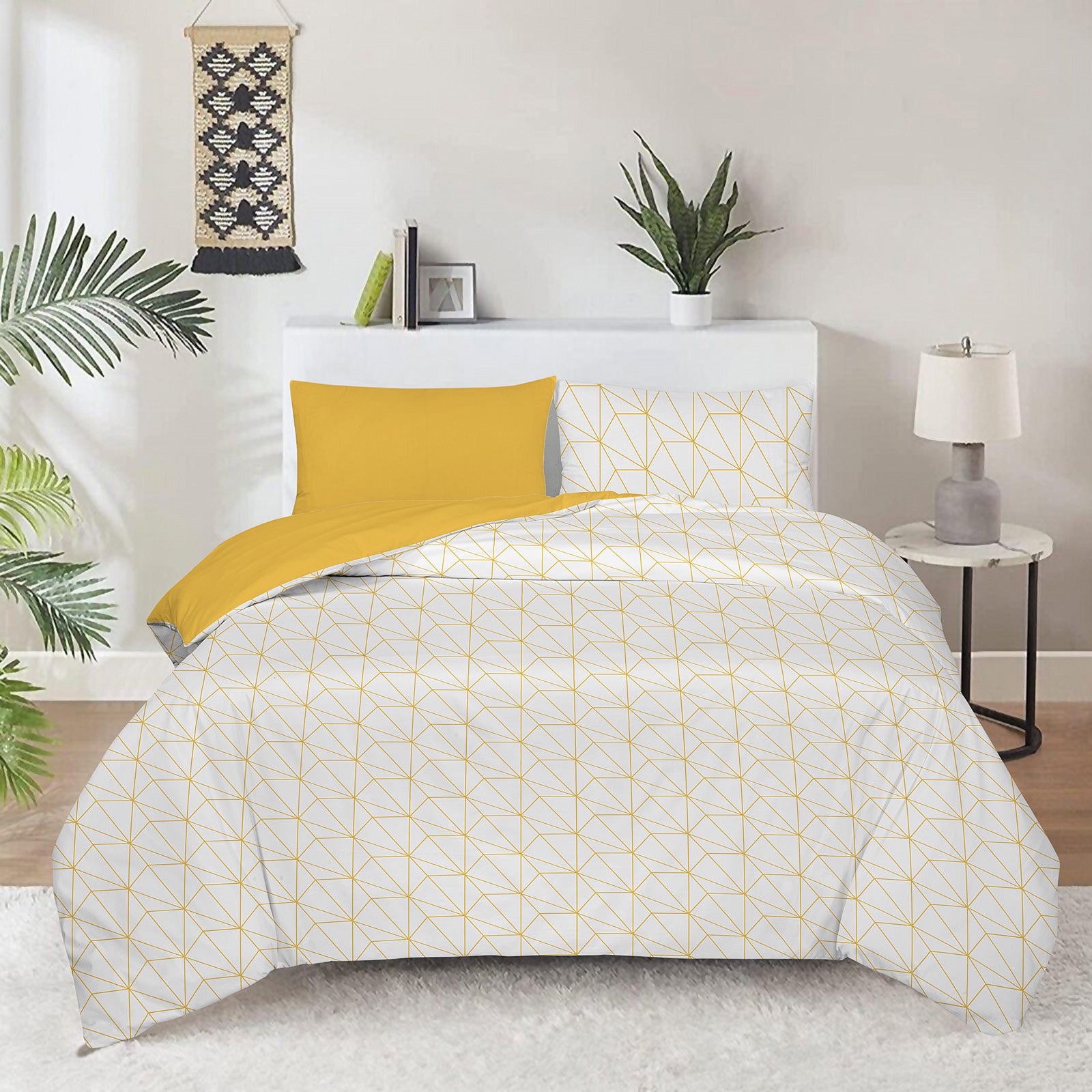 Baumwollbettwäsche Svilanit Golden Arcs