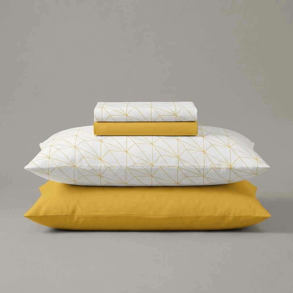 Baumwollbettwäsche Svilanit Golden Arcs