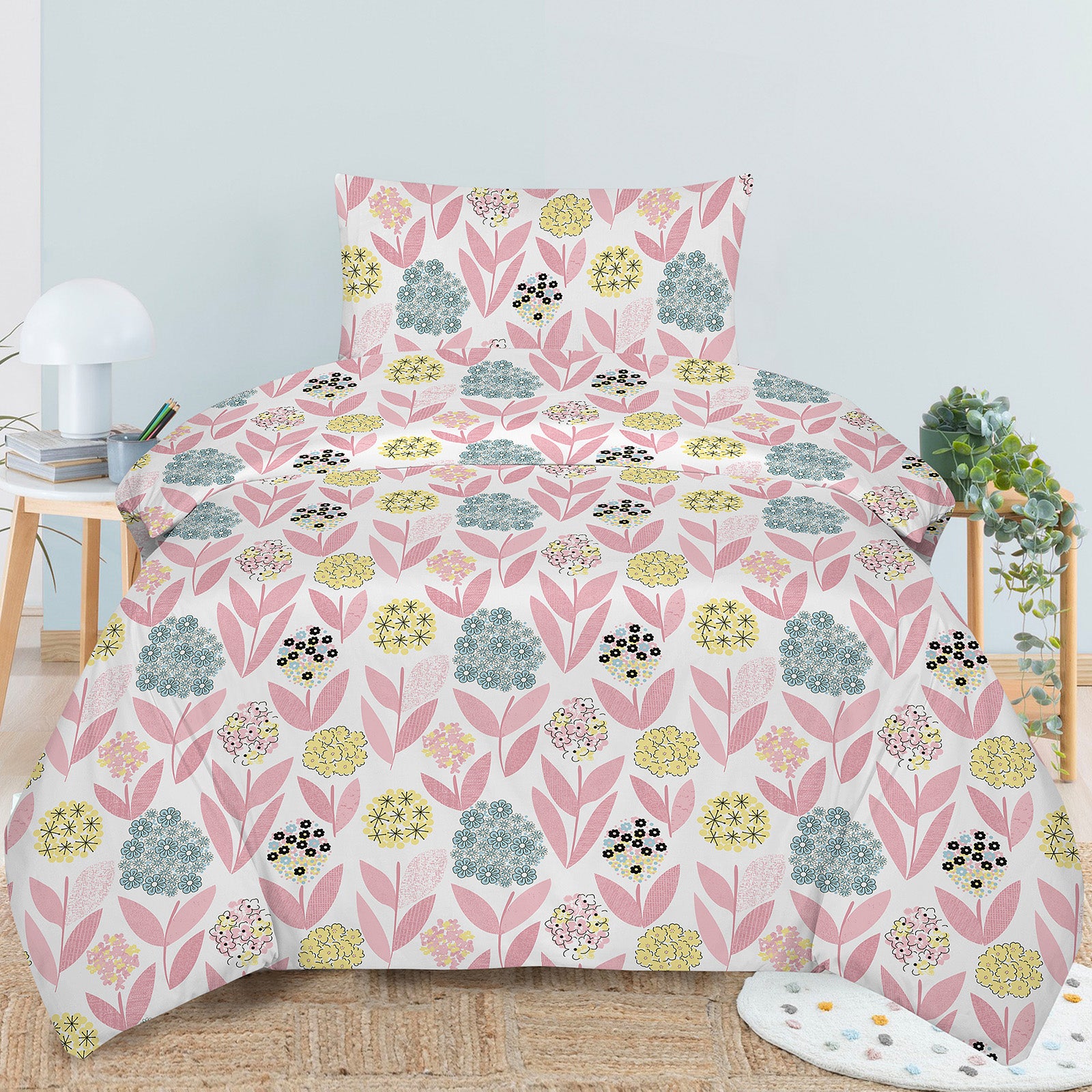 Kinder Baumwollbettwäsche Svilanit Bloomy Dreams