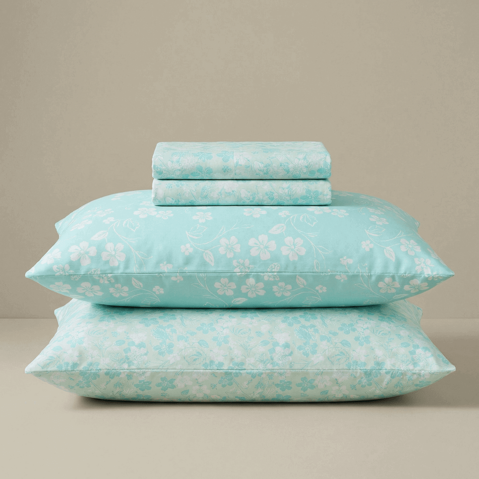 Vitapur Baumwollbettwäsche Svilanit Mint Blossom