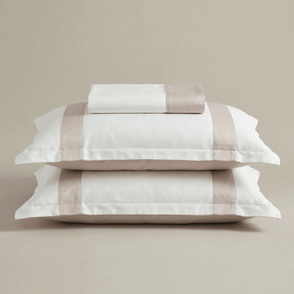 Svilanit PREMIUM bestickte Baumwoll-Satin-Bettwäsche PureLoom – die prestigeträchtige Qualität ägyptischer Baumwolle