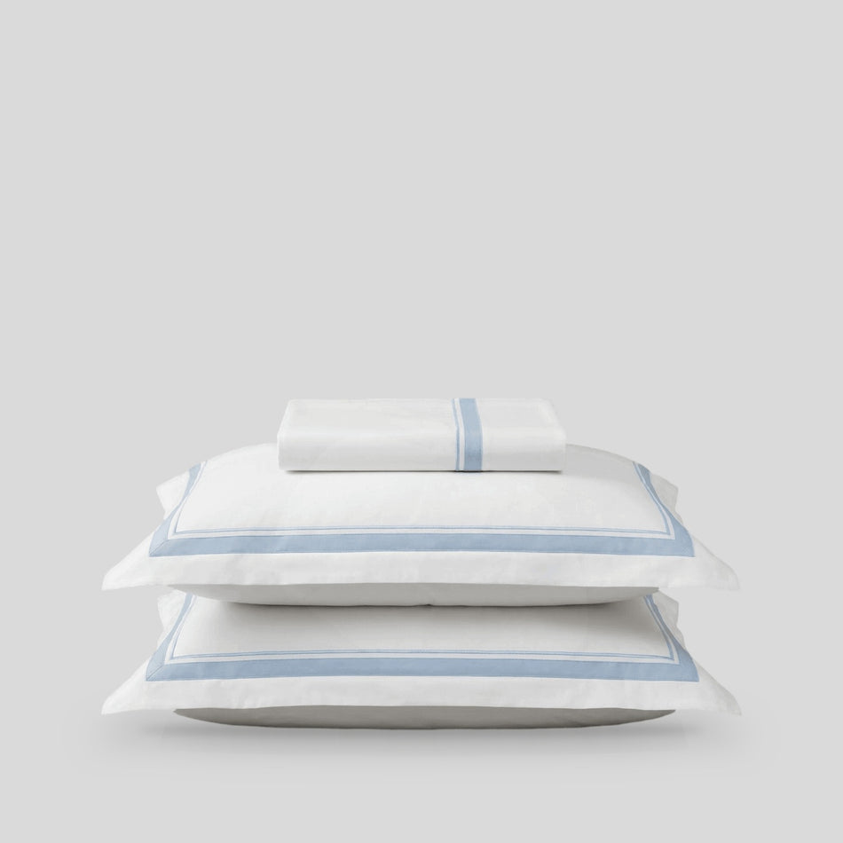 Svilanit PREMIUM bestickte Baumwoll-Satin-Bettwäsche Nuvia – die prestigeträchtige Qualität ägyptischer Baumwolle