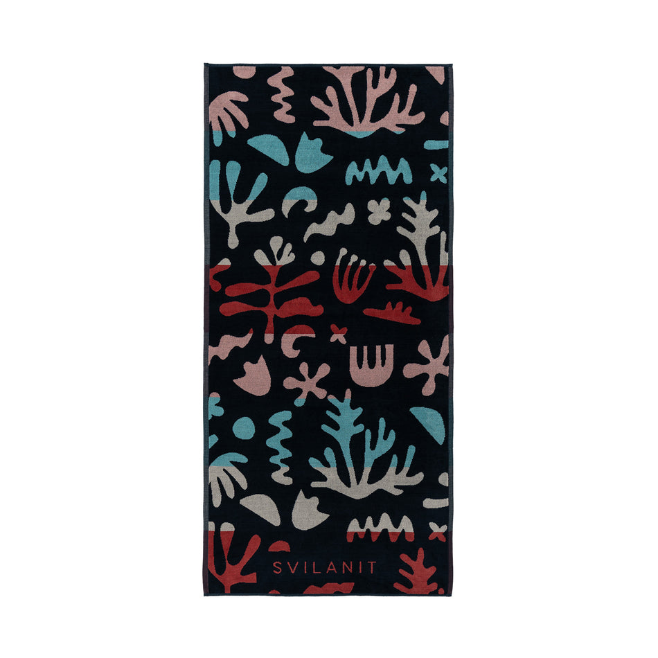 Svilanit Premium-Strandtuch Funky Seaworld, 70 x 150 cm