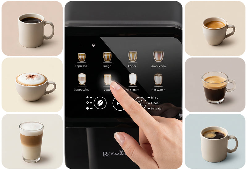 Espresso, Cappuccino oder Latte – Sie haben die Wahl