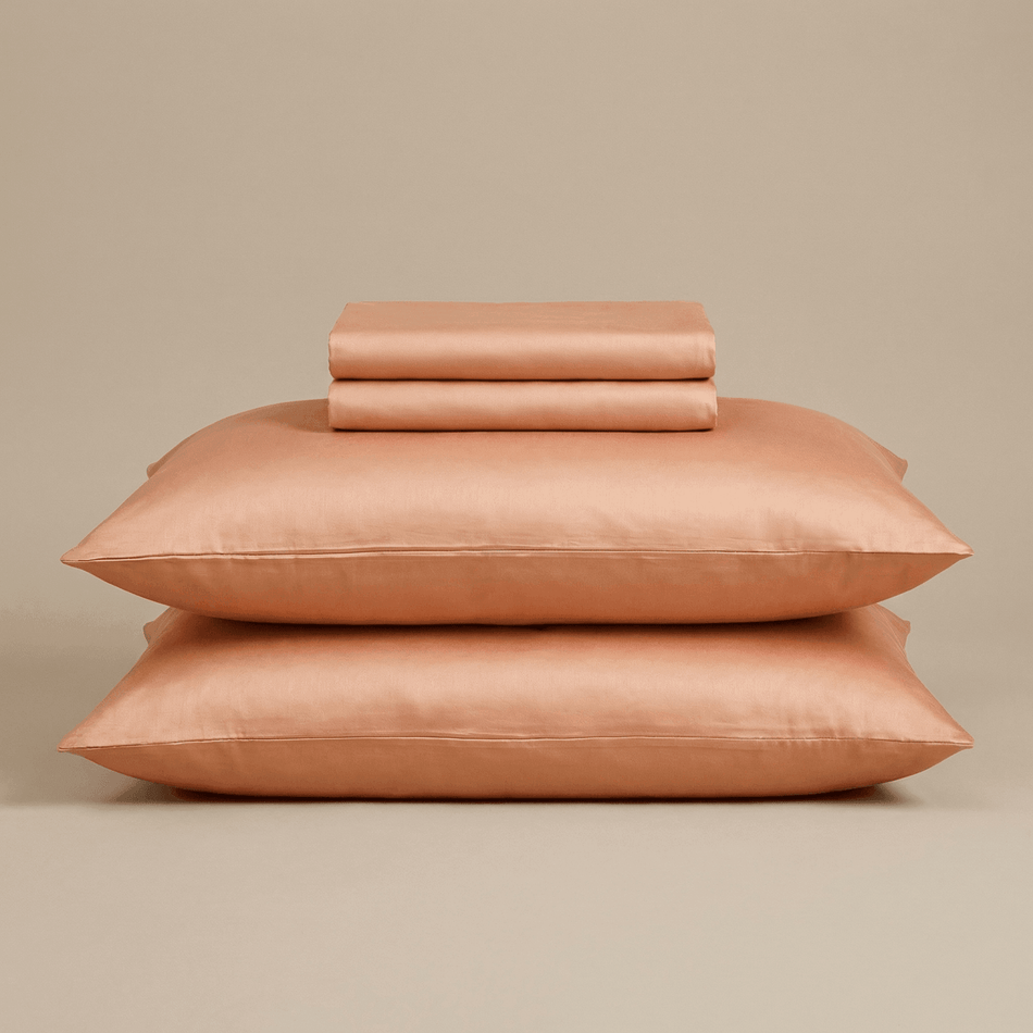 Svilanit Baumwoll-Satin-Bettwäsche Ember