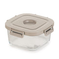 Glasbehälter mit Deckel Rosmarino Crispy2Go, beige