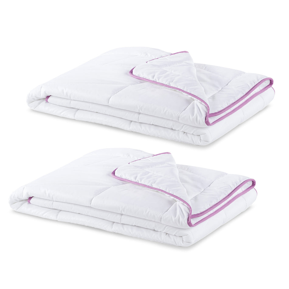 2 x Sommer-Bettdecke Lavender Provence Summer