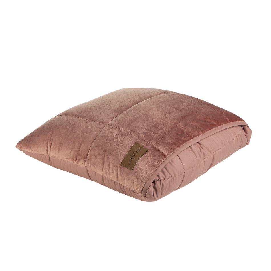 Dekokissen-Decke mit Fußtasche Svilanit SoftTouch 4-in-1