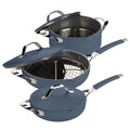 Kochgeschirr-Set zum Dämpfen, Sautieren und Braten Rosmarino Chef’s Choice All-in-One