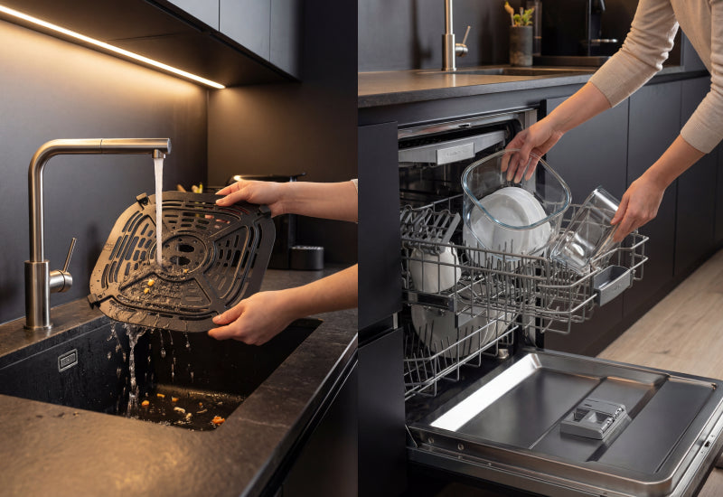 Einfache Reinigung in der Spülmaschine