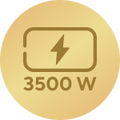 Hohe Leistung 3.500 W1