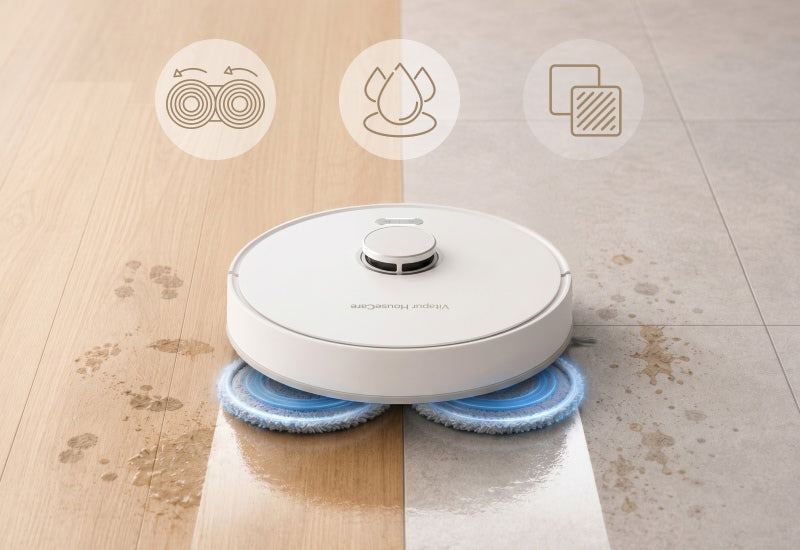 DualSpin Mopps für makellose Nassreinigung