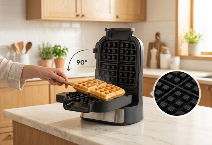 Waffeln leicht entnehmen