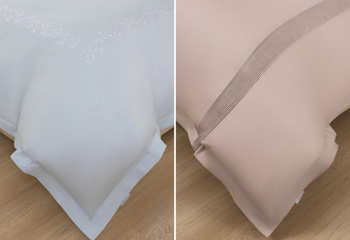 Zarte Stickerei und zeitlose Farbtöne für perfekte Eleganz