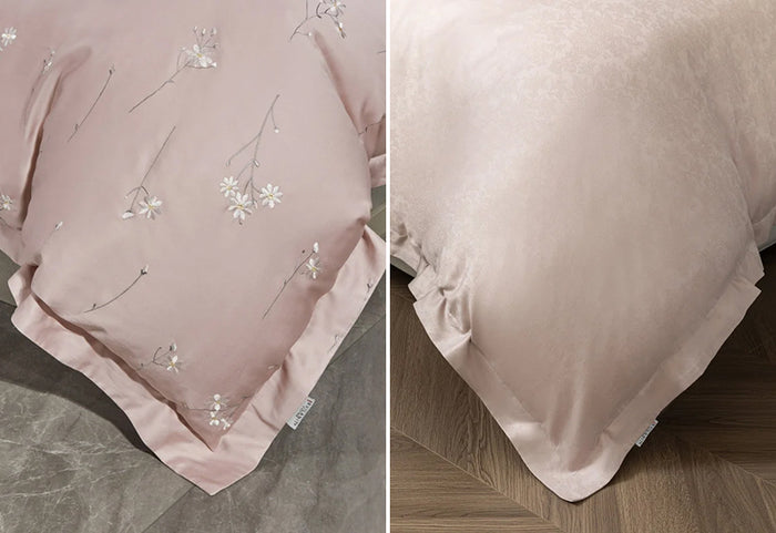 Zarte Stickerei und zeitlose Farbtöne für perfekte Eleganz