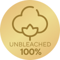 100 % ungebleichte Baumwolle1